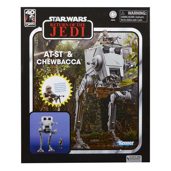 Star Wars Episode VI Vintage Collection Vehicle with Figure - AT-ST & Chewbacca
