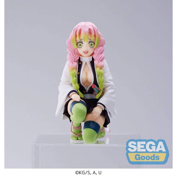 Demon Slayer: Kimetsu no Yaiba PM Perching PVC Szobor - Mitsuri Kanroji (Hashira Meeting) 11 cm