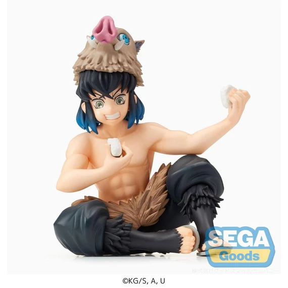 Demon Slayer: Kimetsu no Yaiba PM Perching PVC Szobor - Inosuke Hashibira 9 cm