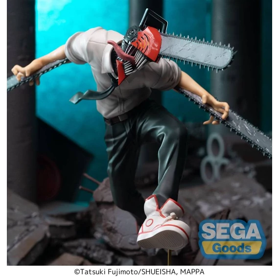 Chainsaw Man Luminasta PVC Szobor - Chainsaw Devil 16 cm