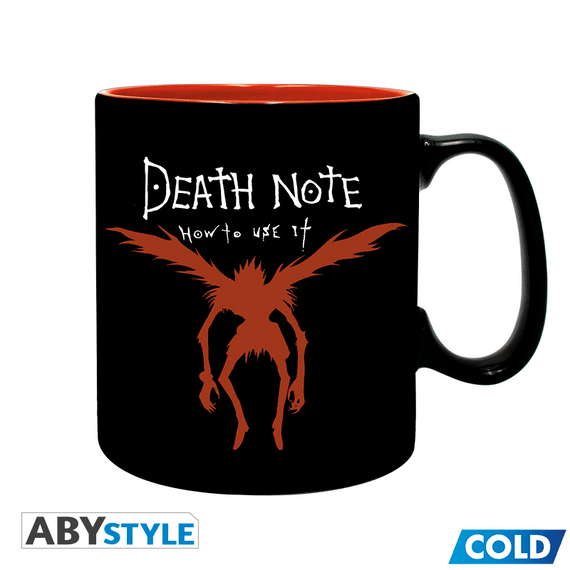 Death Note Hőre Változó Bögre - Kira & Ryuk (King Size)