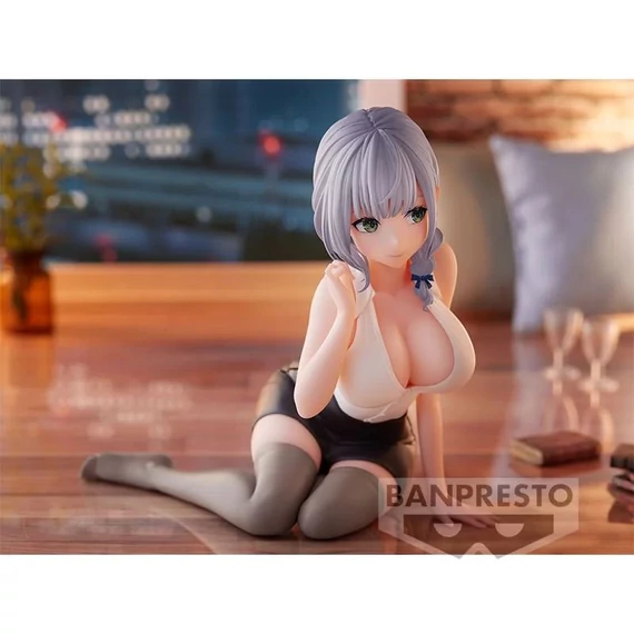 Hololive Relax Time PVC Szobor - Shirogane Noel 11 cm
