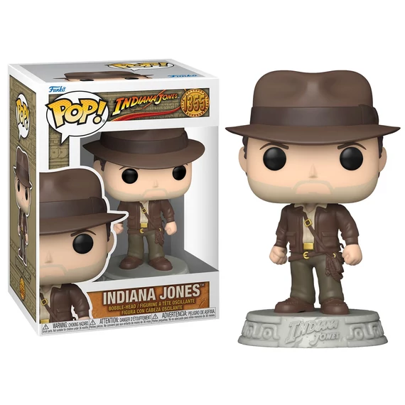 Indiana Jones Funko POP! Movies Vinyl Figura - Indiana Jones with jacket 9 cm #1355