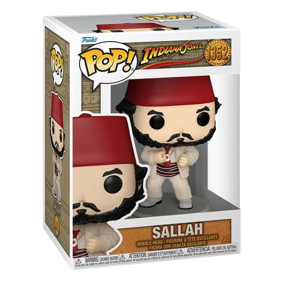 Indiana Jones Funko POP! Movies Vinyl Figura - Sallah 9 cm #1352