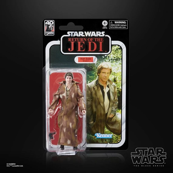 Star Wars Episode VI 40th Black Series Deluxe Akciófigura - Han Solo 15 cm