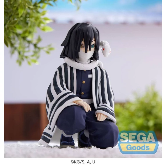 Demon Slayer: Kimetsu no Yaiba PM Perching PVC Szobor - Obanai Iguro Hashira Meeting 11 cm