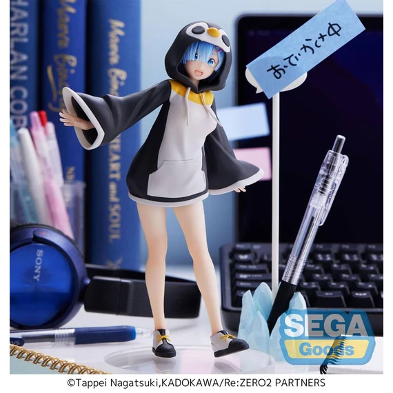 Re:Zero - Starting Life in Another World PVC Szobor - Rem Kotoriasobi Blue 20 cm