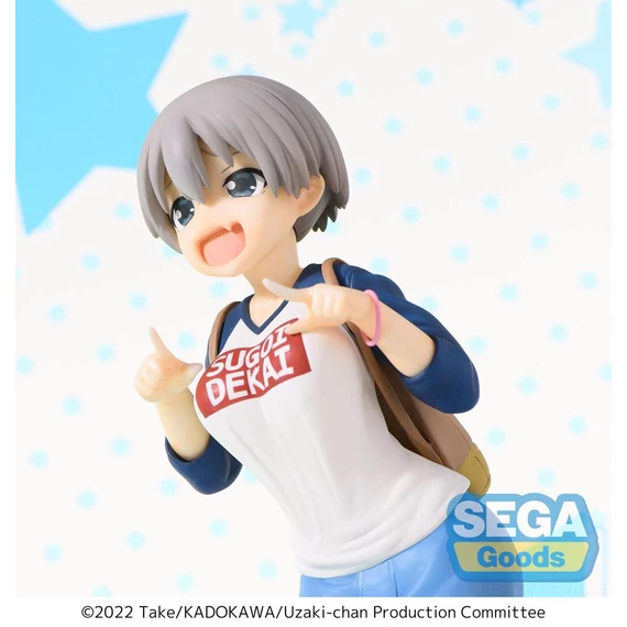 Uzaki-chan Wants to Hang Out! Season 2 SPM PVC Szobor - Hana Uzaki Laughing Ver. 25 cm