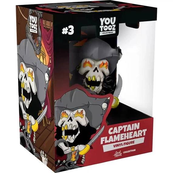Youtooz: Sea of Thieves Vinyl Figura - Captain Flameheart