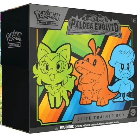 Pokémon TCG Scarlet & Violet - Paldea Evolved Elite Trainer Box *Angol nyelvű*