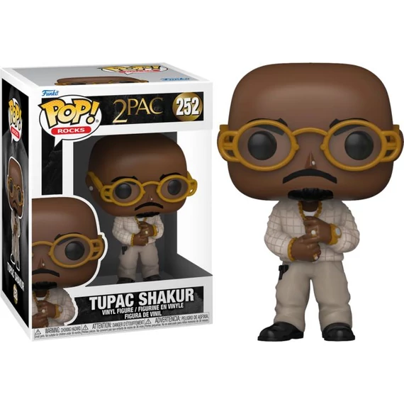 Tupac Funko POP! Rocks Vinyl Figura - Loyal to the Game 9 cm #252
