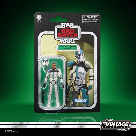 Star Wars The Bad Batch Vintage Collection Akciófigura - Clone Captain Howzer