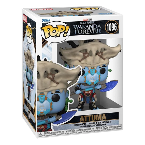 Black Panther: Wakanda Forever Funko POP! Marvel Vinyl Figura - Attuma 9 cm #1096