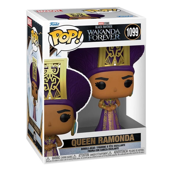 Black Panther: Wakanda Forever Funko POP! Marvel Vinyl Figura - Queen Ramonda 9 cm #1099