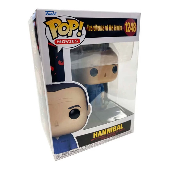 The Silence of the Lambs POP! Movies Vinyl Figura - Hannibal w/ Knife and Fork 9 cm #1248