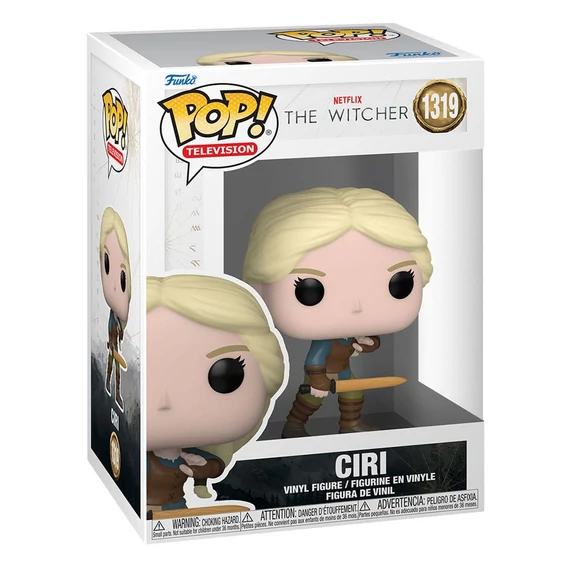 The Witcher S2 POP! TV Vinyl Figura - Ciri with Sword 9 cm #1319