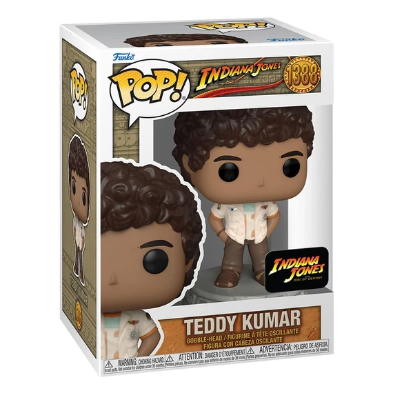 Indiana Jones Funko POP! Movies Vinyl Figura - Teddy Kumar 9 cm #1388