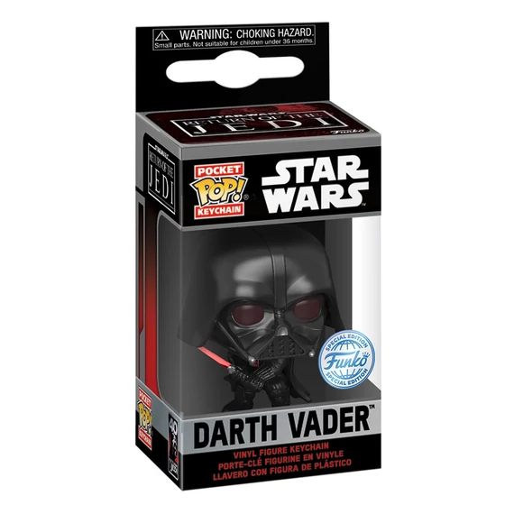 Star Wars 40th Anniversary Pocket POP! Kulcstartó - Darth Vader 4 cm