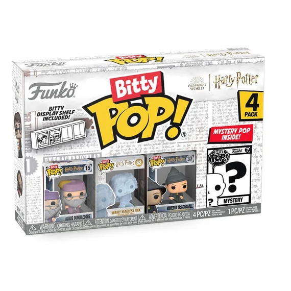 Harry Potter Bitty POP! Vinyl Figure 4-Pack Dumbledore 2.5 cm