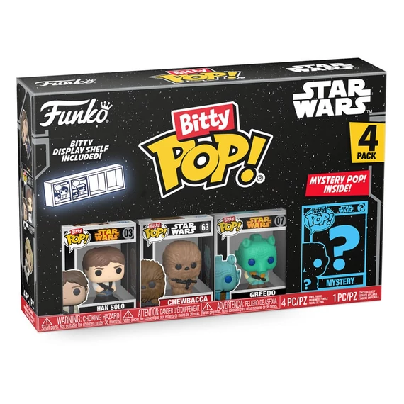 Star Wars Bitty POP! Vinyl Figurák - Han Solo 2,5 cm