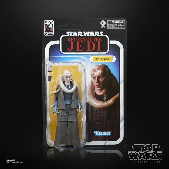 Star Wars Episode VI 40th Black Series Deluxe Akciófigura - Bib Fortuna 15 cm