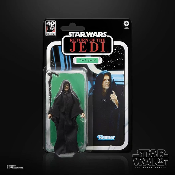 Star Wars Episode VI 40th Black Series Deluxe Akciófigura - The Emperor 15 cm