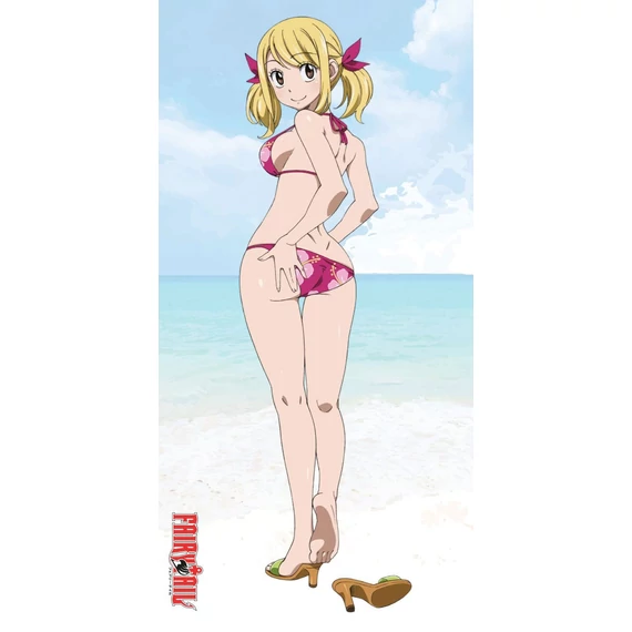 Fairy Tail Strandtörölköző - Lucy 70 x 35 cm