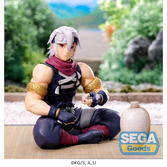 Demon Slayer: Kimetsu no Yaiba PM Perching PVC Szobor - Tengen Uzui Shinobi Costume 11 cm