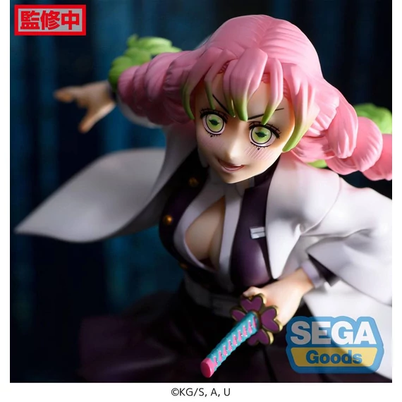 Demon Slayer: Kimetsu no Yaiba Figurizm PVC Szobor - Mitsuri Kanroji 21 cm