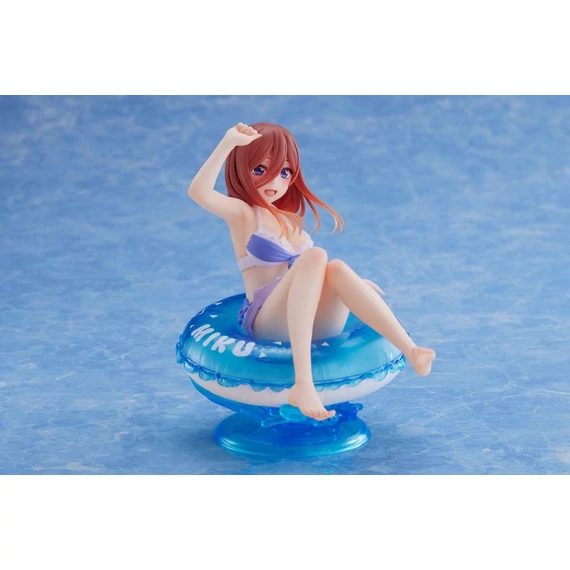 The Quintessential Quintuplets Aqua Float Girls PVC Szobor - Miku Nakano 20 cm