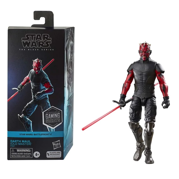 Star Wars: Battlefront II Gaming Greats Black Series Akciófigura - Darth Maul (Old Master) 15 cm