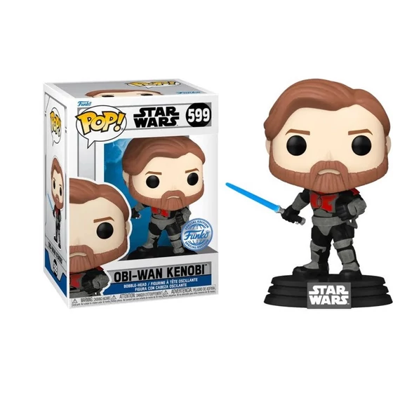 Star Wars: Clone Wars POP! Vinyl Figura - Obi-Wan Kenobi 9 cm (Special Edition) #599