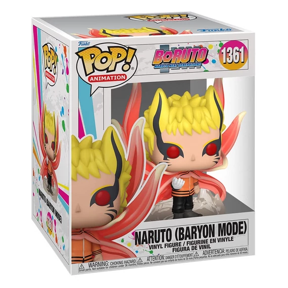 Boruto - Naruto Next Generations Super Sized POP! Vinyl Figura - Baryon Naruto 15 cm #1361