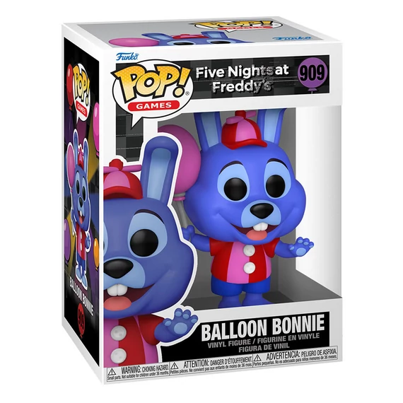 Five Nights at Freddy's Security Breach POP! Games Vinyl Figura - Balloon Bonnie 9 cm #909