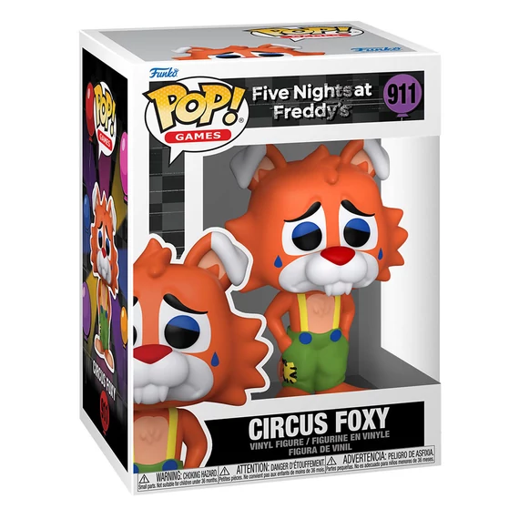 Five Nights at Freddy's Security Breach POP! Games Vinyl Figura - Circus Foxy 9 cm #911
