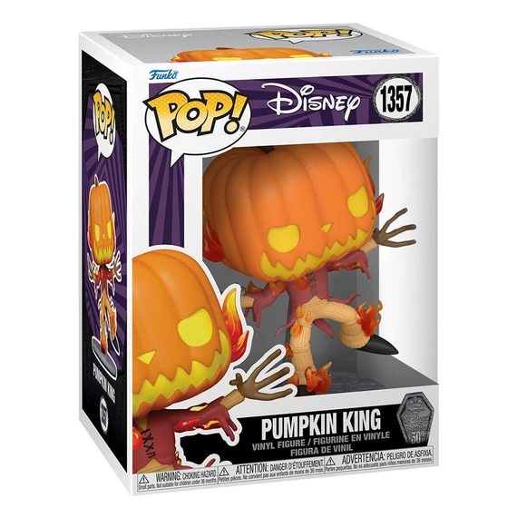 Nightmare Before Christmas 30th Funko POP! Disney Vinyl Figura - Pumpkin King 9 cm #1357