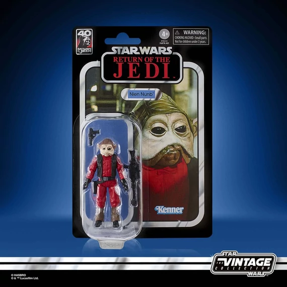 Star Wars Episode VI 40th Anniversary Vintage Collection Akciófigura - Nien Nunb 10 cm