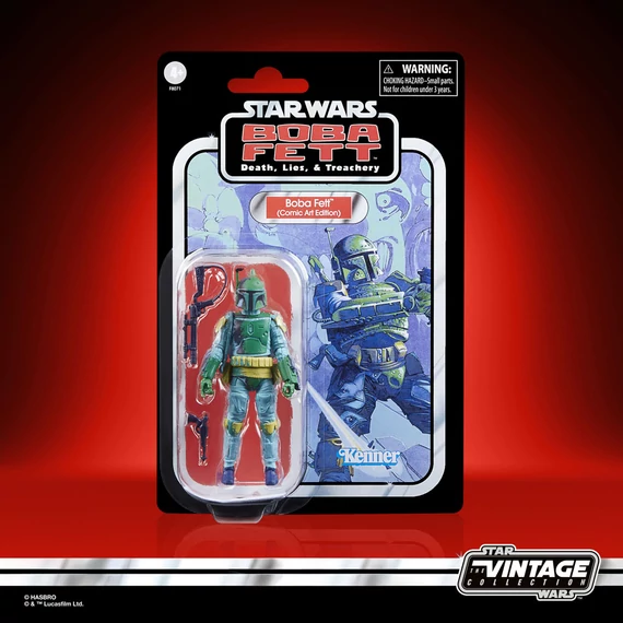 Star Wars: Boba Fett - Death, Lies & Treachery Vintage Collection Akciófigura - Boba Fett (Comic Art