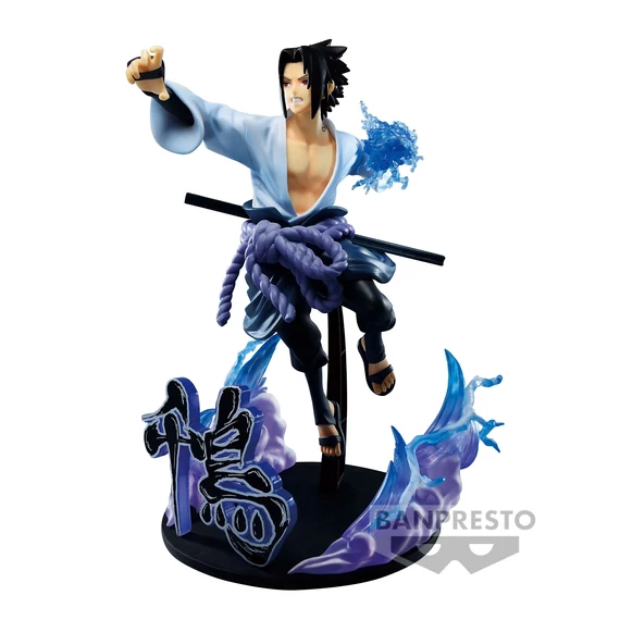 Naruto Shippuden Vibration Stars Szobor - Uchiha Sasuke 20 cm
