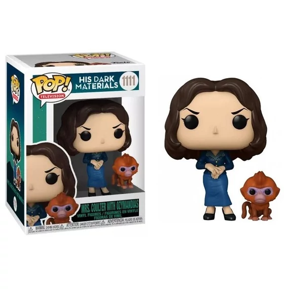 His Dark Materials POP! & Buddy Vinyl Figura - Mrs. Coulter w/ The Golden Monkey Daem 9 cm #1111