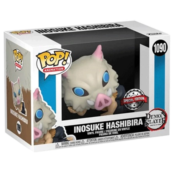 Demon Slayer Funko POP! Animation Figura - Inosuke Hashibira 9 cm #1090 (Exclusive)