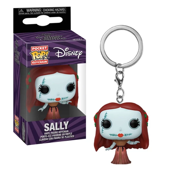 Nightmare Before Christmas 30th Pocket POP! Kulcstartó - Formal Sally 4 cm