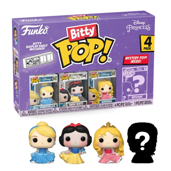 Disney Princess Bitty POP! Vinyl Figurák - Cinderella 2.5 cm