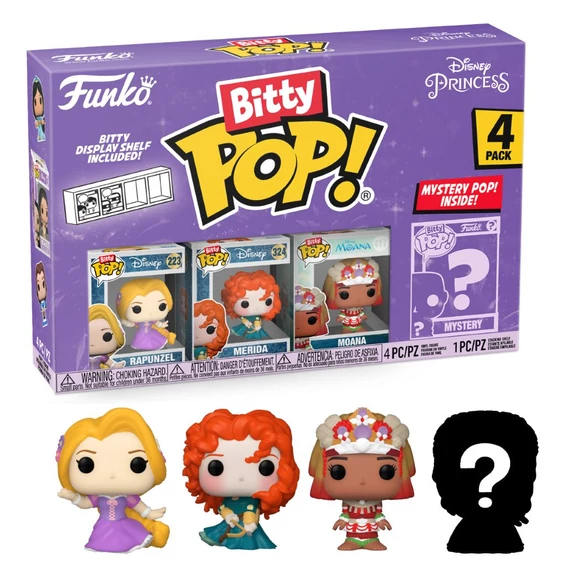 Disney Princess Bitty POP! Vinyl Figurák - Rapunzel 2,5 cm