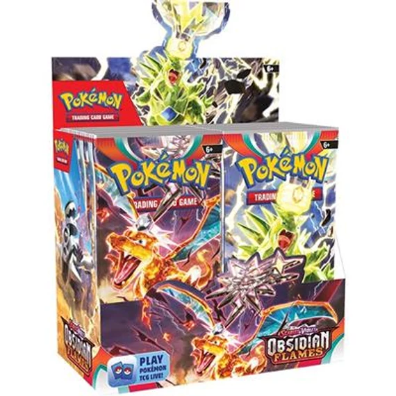 Pokémon TCG Scarlet & Violet 3 Obsidian Flames Booster Display