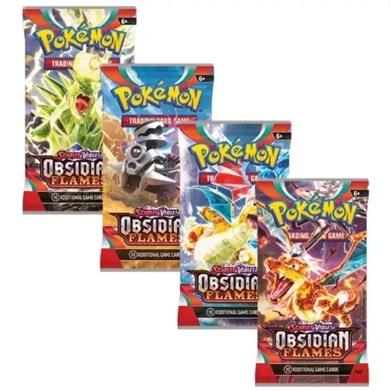Pokémon TCG Scarlet & Violet 3 Obsidian Flames Booster Csomag