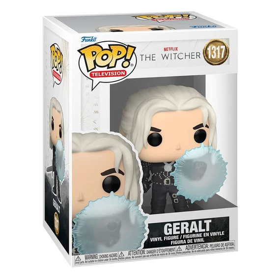 The Witcher S3 POP! TV Vinyl Figura - Geralt (shield) 9 cm #1317