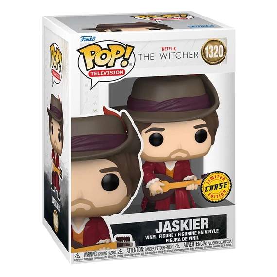 The Witcher S3 POP! TV Vinyl Figura - Jaskier 9 cm #1320 (Chase)