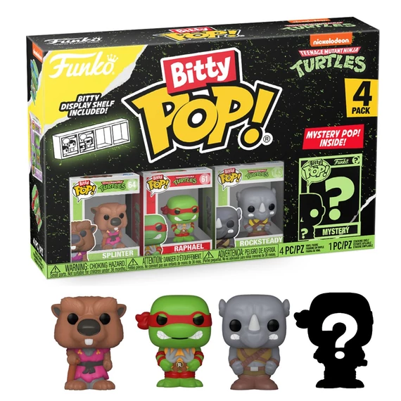 Teenage Mutant Ninja Turtles Bitty POP! Vinyl Figurák - Splinter 2.5 cm