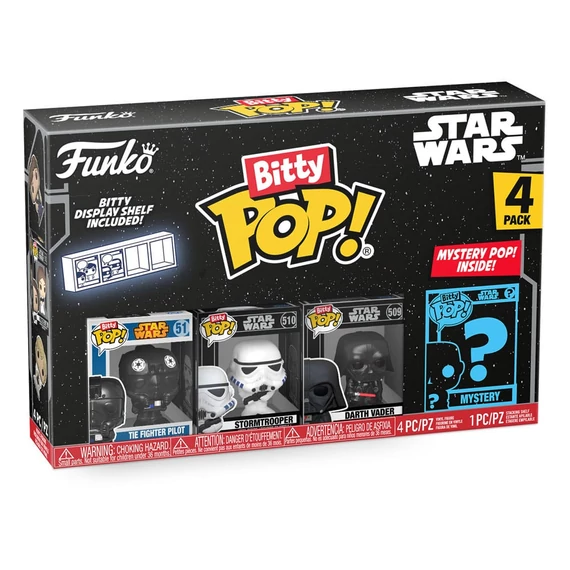 Star Wars Bitty POP! Vinyl Figurák - Darth Vader 2,5 cm